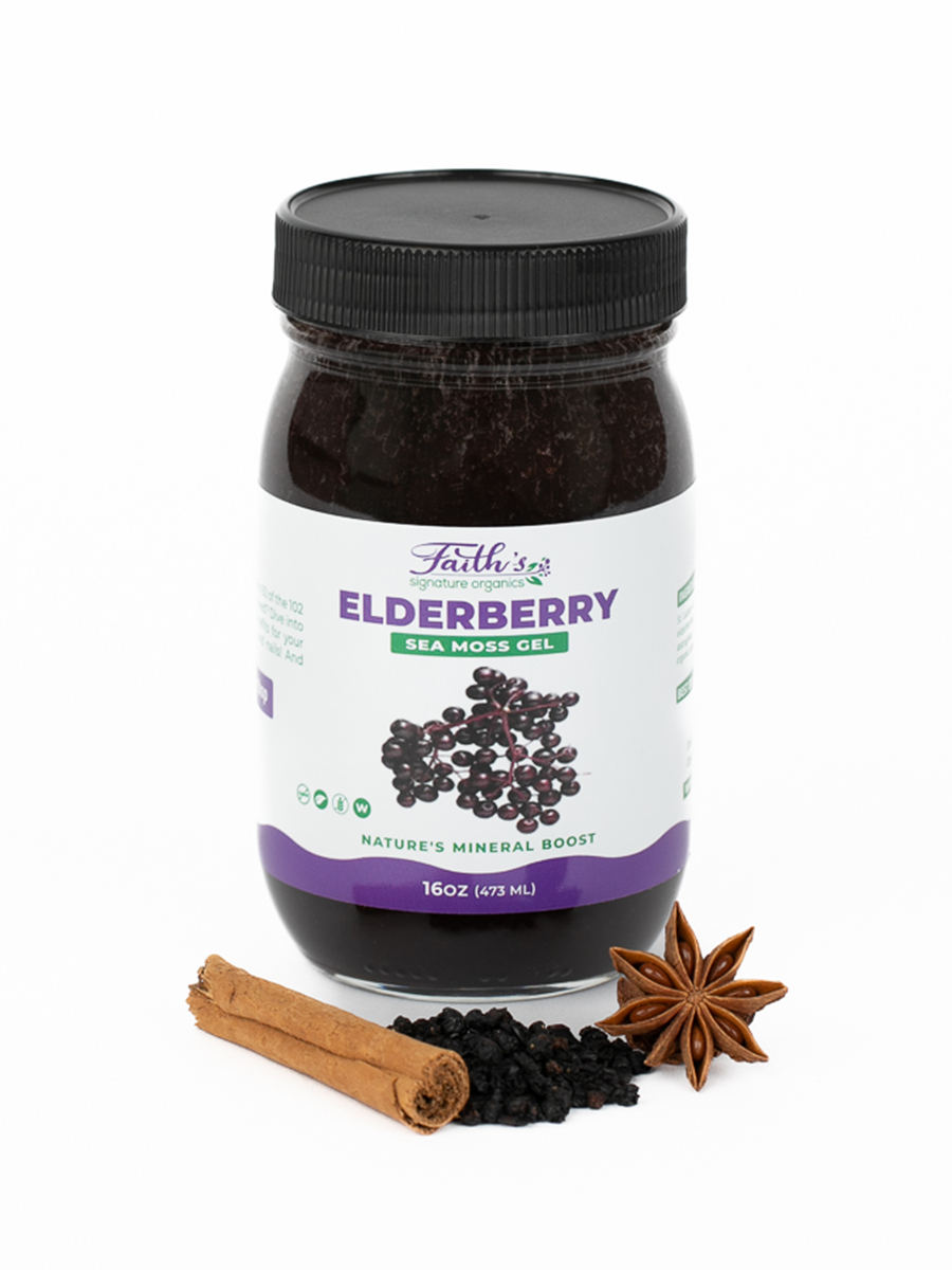 Sea Moss Gel - Elderberry